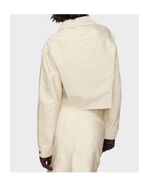 Maison Margiela Natural Vintage Effect Denim Jacket