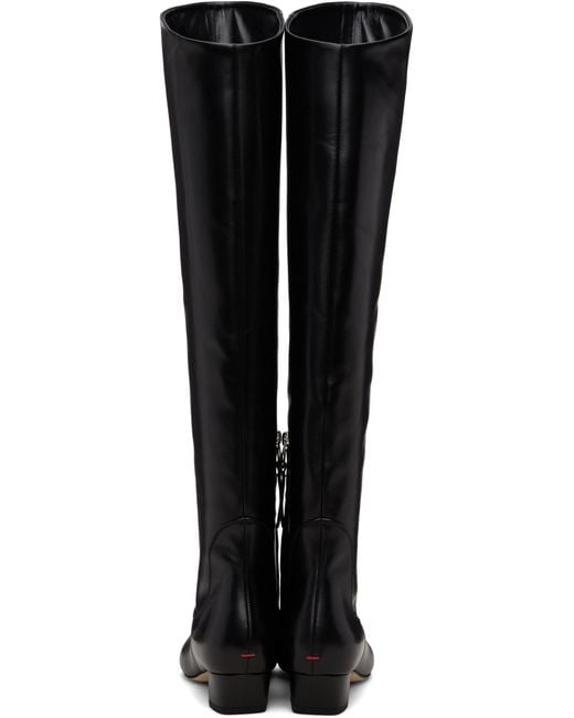 Aeyde Black Yonda High Boots