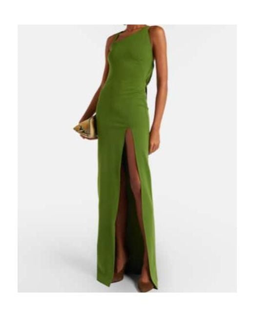 The Attico Brown Viper Slingback High-Heeled Sandals