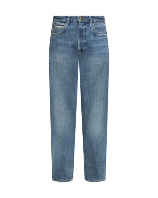 Paul Smith Blue X Lee Straight-Leg Jeans for men
