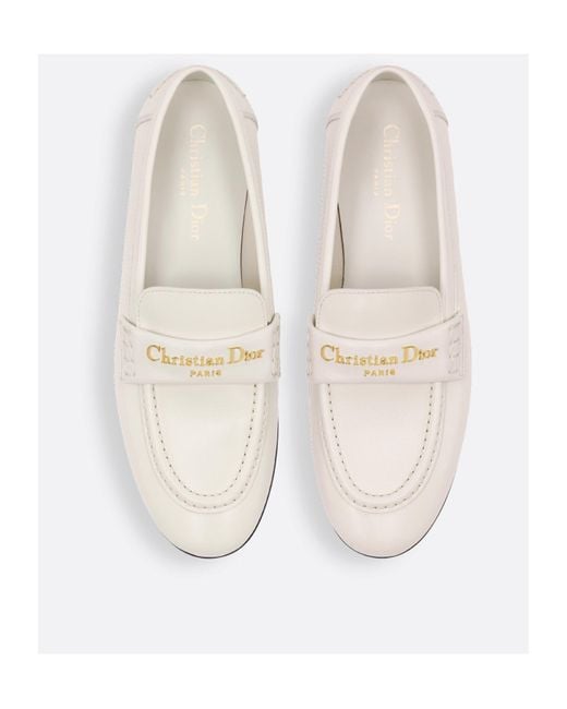 Dior White Boy Loafer