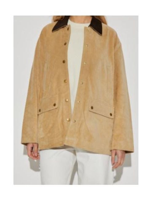 Rag & Bone Natural Long Sleeve Casual Jacket