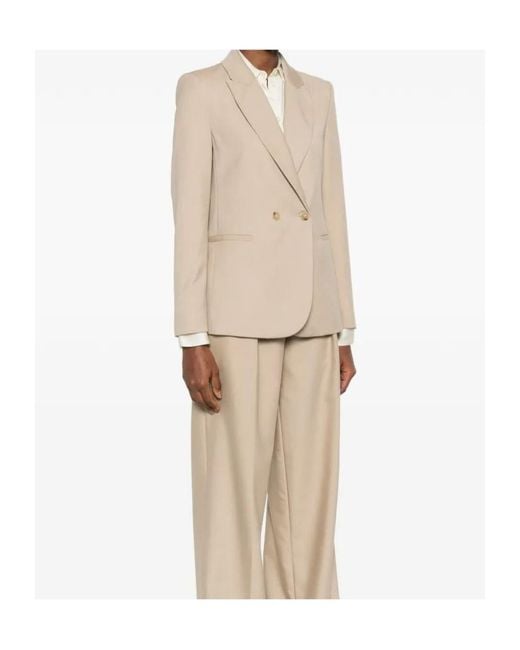 Forte_forte Natural Double-Breasted Jacket