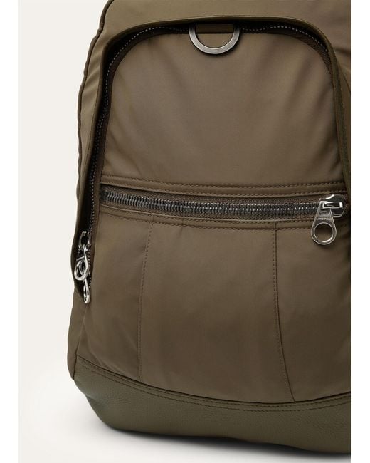 Loro Piana Green Pioneer Backpack Medium for men