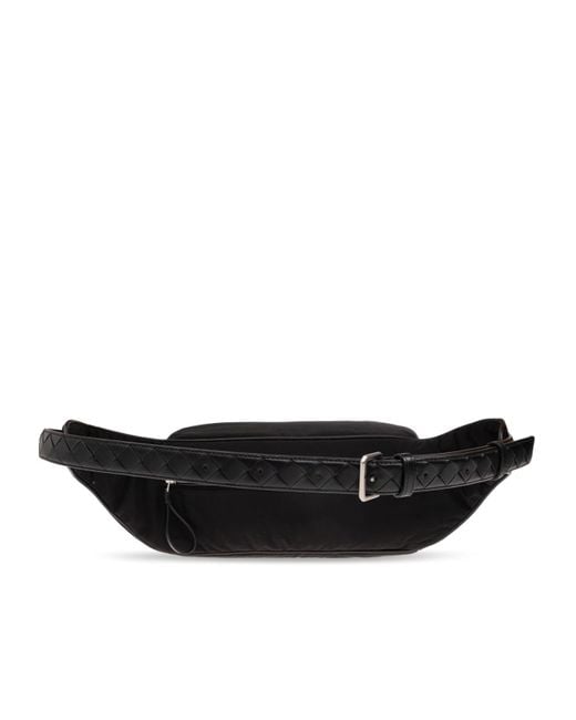 Bottega Veneta Black Crossroad Small Bumbag for men