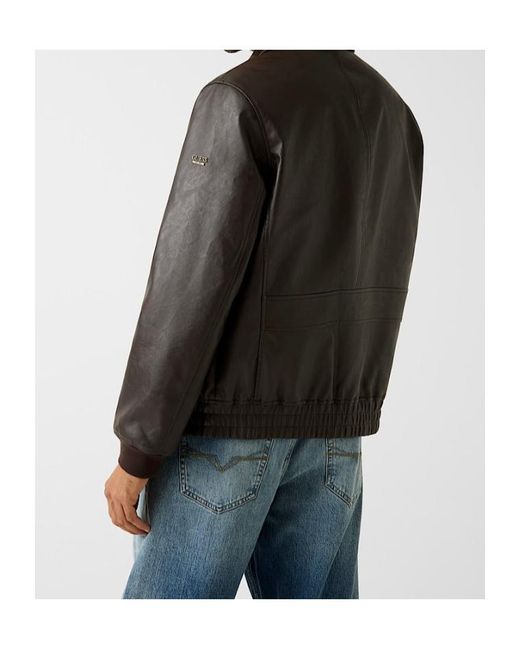 Guess Gray Zip Jacket for men