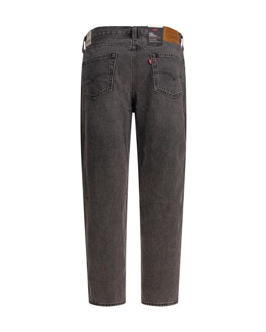 Levi's Gray 568 Relaxed Loose Jeans