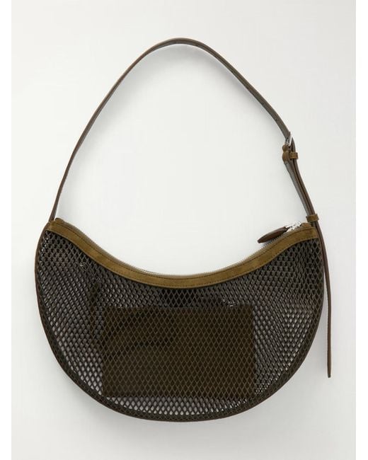 Alaïa Gray Alaïa One Piece Demi Lune Bag