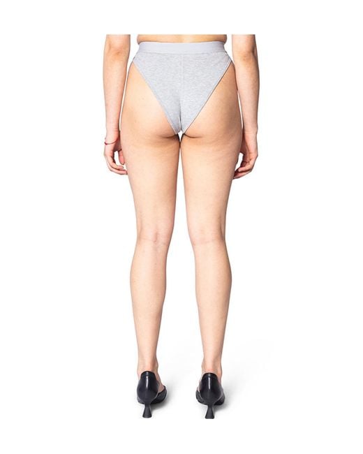 MARINE SERRE Multicolor Moon Logo Stretched Jersey High-Waist Briefs