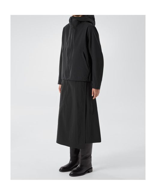 Veilance Black Asset Sl Hooded Jacket