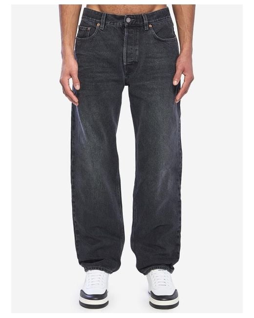 Saint Laurent Black Long Mick Jeans for men