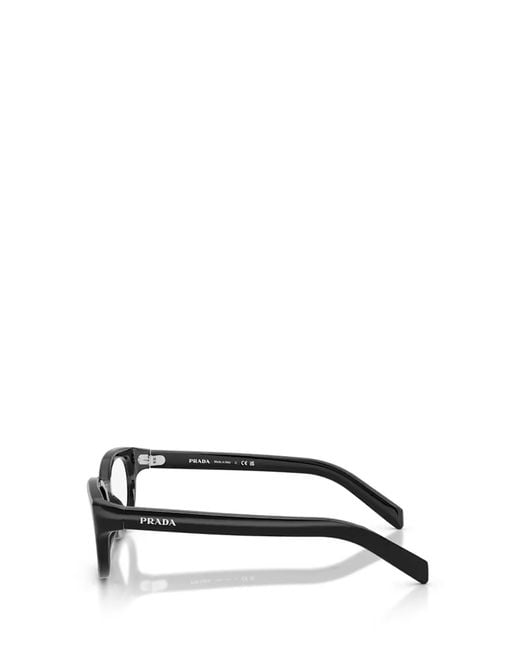 Prada White Eyewear	Round Frame Glasses for men