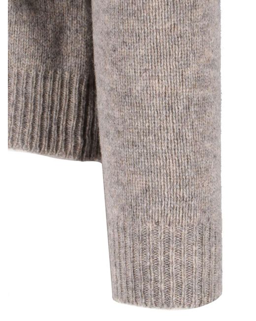 Enfants Riches Deprimes Gray Enfants Riches Déprimés Long-Sleeved Crewneck Jumper for men