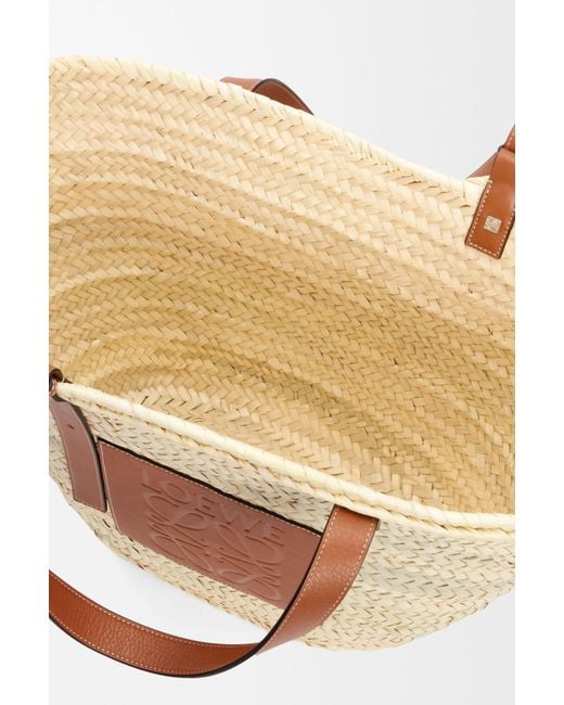 Loewe Natural Logo Patch Large Basket Bag