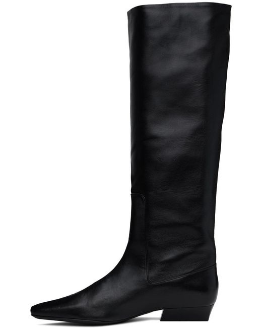 Staud Black Wally Flat Boot
