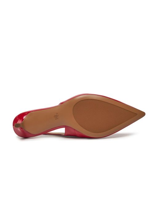 Ralph Lauren Pink Pointed High Heel Sandals