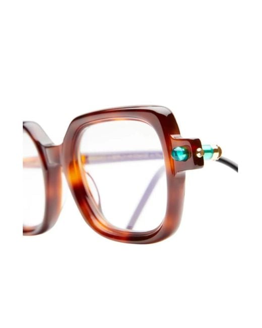 Kuboraum White P4 Hs Square-Frame Glasses for men