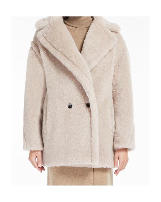 Max Mara Natural Olga Double-Breasted Coat