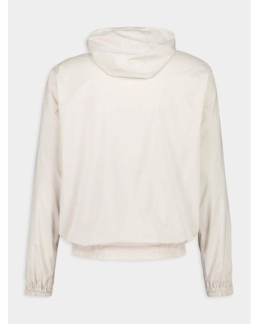 Fedeli White Zoom Airstop Jacket for men