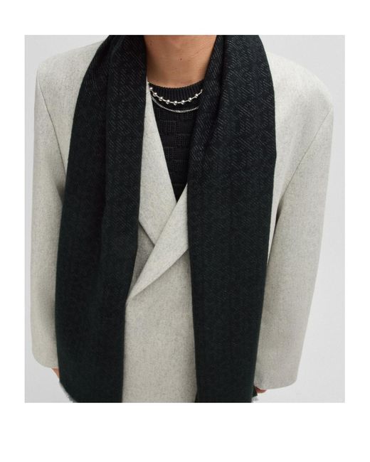 Boss Black Logo Scarf for men
