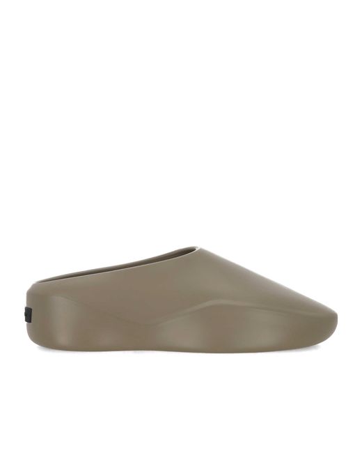Fear Of God Brown Logo Patch Slip-On Runner Sneakers for men