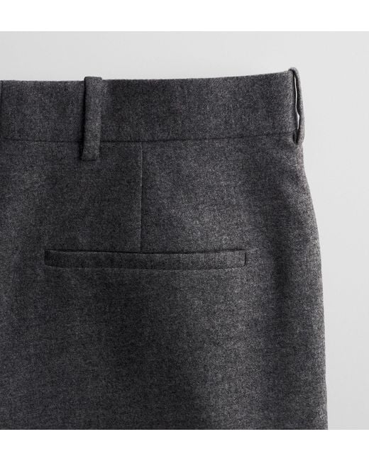 Dior Gray Regular-Fit Pants