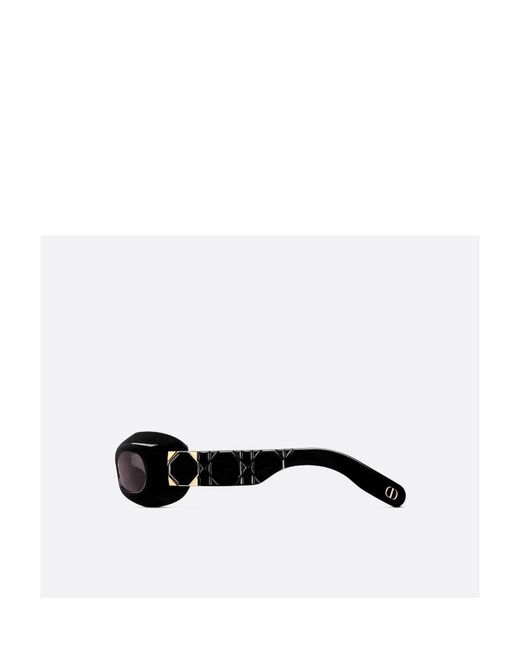Dior White Eyewear Oval-Frame Sunglasses