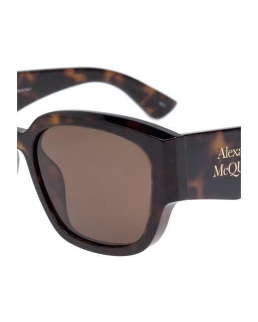 McQueen Multicolor Eyewear Square Frame Sunglasses