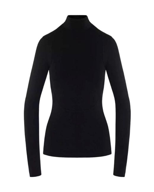 Givenchy Black Digged And Cut Stretch Knitted Pullover