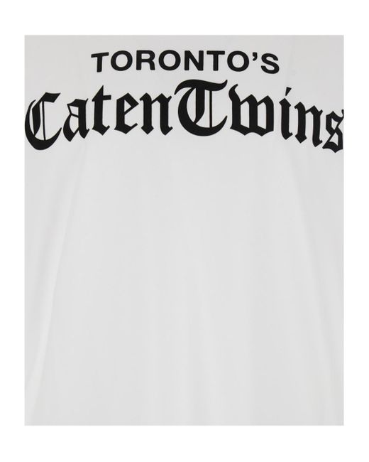DSquared² White Toronto Printed T-Shirt for men