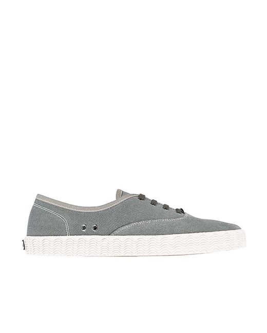 Chloé Gray Tie Low-Top Casual Shoes
