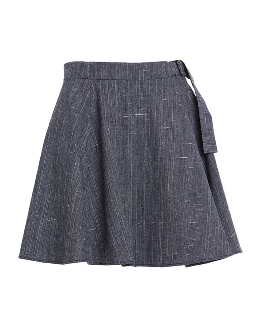 MAX&Co. Gray Mini Skirts