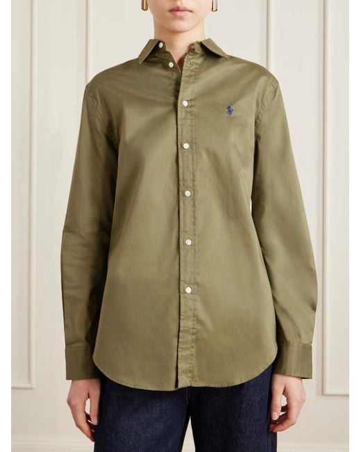 Polo Ralph Lauren Green Classic Logo Shirt