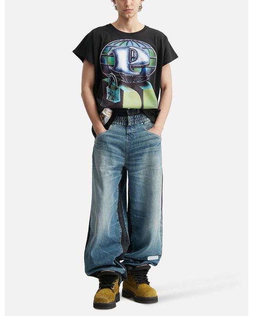 PDF CHANNEL Green Crew Neck T-Shirt for men