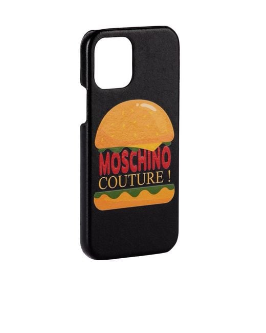 Moschino Orange Hamburger Iphone 12 Pro Mobile Phone Case for men