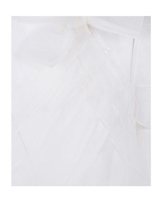 Simone Rocha White Bow Detail Dress