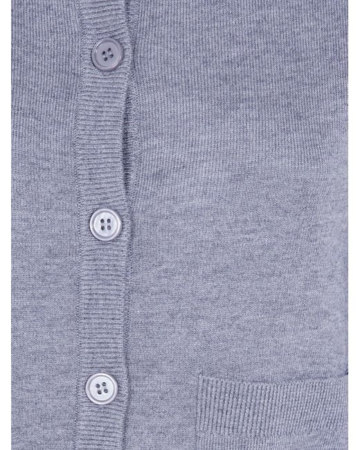 Seventy Blue Round Neck Sweater