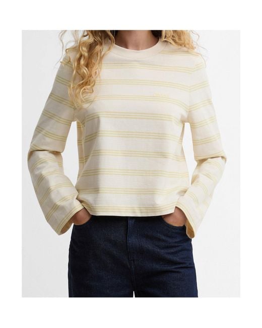 Barbour Natural Long-Sleeve T-Shirt