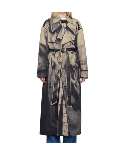 Jean Paul Gaultier Multicolor 'The Trompe L'Œil' Trench Coat
