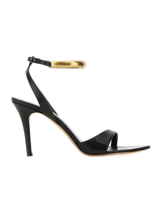 Isabel Marant White Yluan Ankle Strap Sandals
