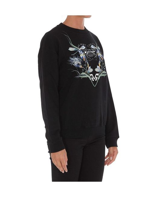 Givenchy Black Pattern Printed Hoodie