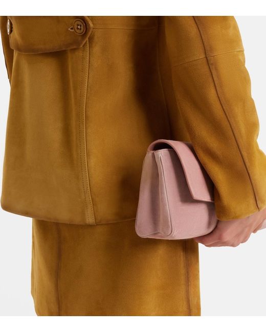 Dorothee Schumacher Brown Single-Breasted Leather Jacket