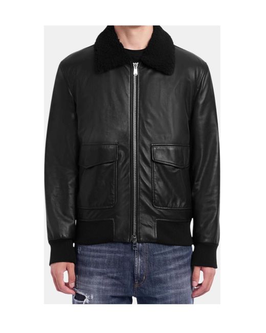 Dondup Black Jacket for men