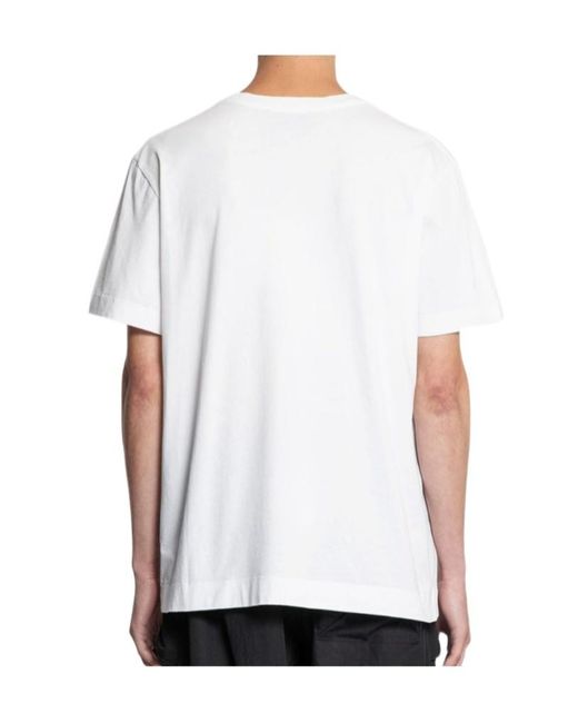 Simone Rocha White Crew Neck T-Shirt for men