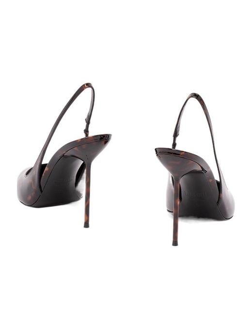 Paris Texas Black Lidia Slingback