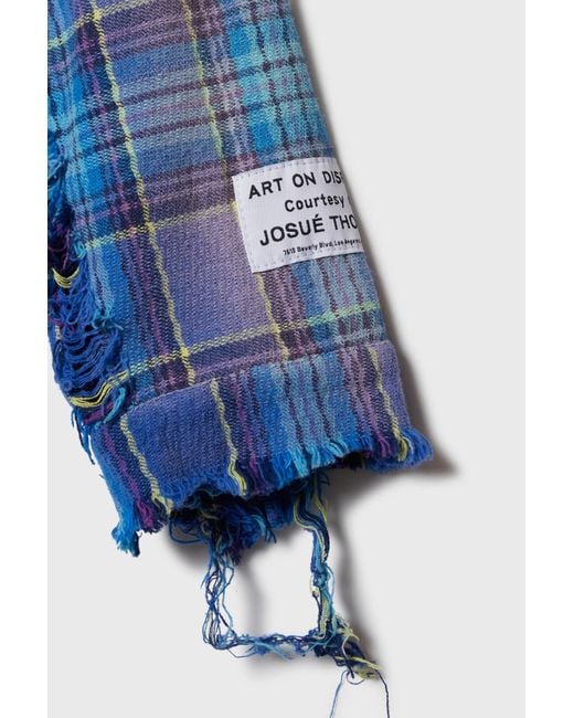 GALLERY DEPT. Blue Marley Flannel Shirt for men