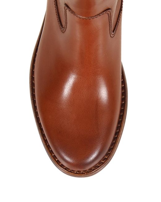 Isabel Marant Brown Susee Round Toe Ankle Boots