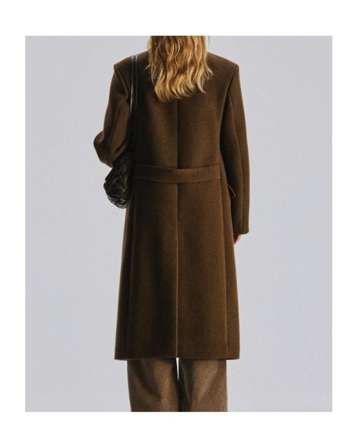 The Row Brown Long-Sleeved Coat