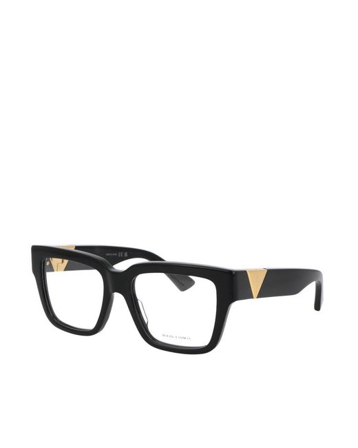 Bottega Veneta White Eyewear Square-Frame Glasses