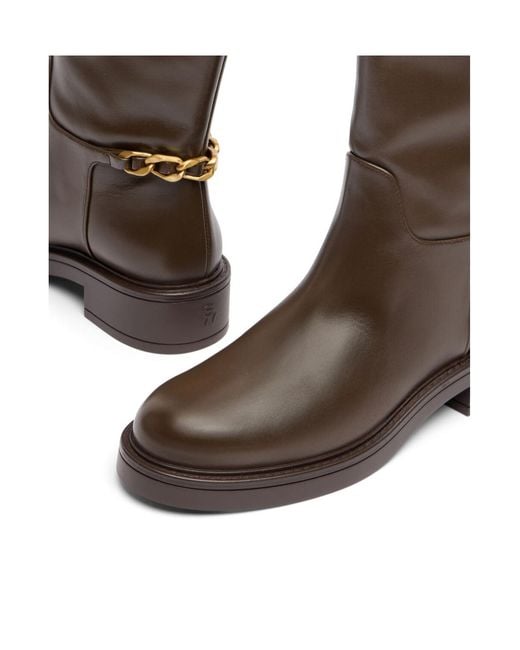 Stuart Weitzman Brown Soluxe Celia Boot